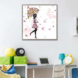 Full Drill - 5D DIY Diamond Painting Kits Cartoon Girl