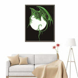 Full Drill - 5D DIY Diamond Painting Kits Fantasy Green
