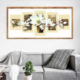 Full Drill - 5D DIY Diamond Painting Kits Multi Panel White