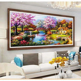 Large Sizes Wall Decor Landscape Nature Full Drill - 5D Diy 