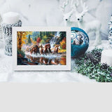 New Hot Sale Embroidery Animal Horse Full Drill - 5D Diy
