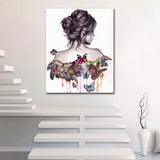 2019 Special Beauty And Butterfly Diy Diamond Embroidery  5D Kits VM4081 - NEEDLEWORK KITS