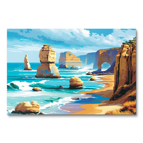 The Twelve Apostles Australia III (Diamond Painting)