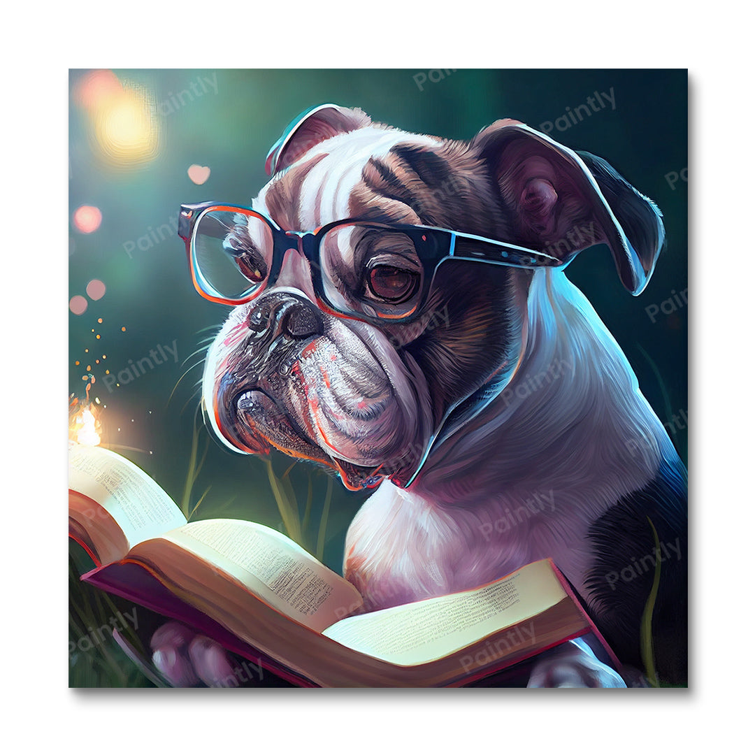 Smart Doggos I by Wyatt Reed (Diamond Painting) – Diamond Painting Kits