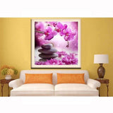 New Popular Violet Flower Full Drill - 5D Diy Diamond 