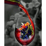 Dream Modern Art Red Wine Full Drill - 5D Diy Diamond Painting Kits VM09212 - NEEDLEWORK KITS