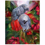 Hot Sale Diy Full Drill - 5D Diamond Painting  Bird Parrot Kits VM7719 - NEEDLEWORK KITS