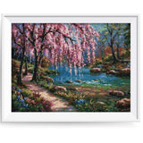 New Hot Sale Landscape Home Decor Full Drill - 5D Diy Diamond Painting Kits VM9082 - NEEDLEWORK KITS