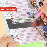 Straight Drill Ruler - NEEDLEWORK KITS