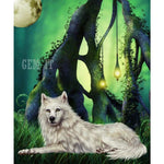 Wolf  Full Drill Diamond Painting - - NEEDLEWORK KITS