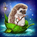 Hedgehog Hedgie Full Drill Diamond Painting - - NEEDLEWORK KITS