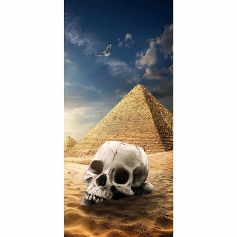 Ancient Egypt Skull - Full Drill Diamond Painting - NEEDLEWORK KITS