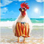 Beached Chicken - NEEDLEWORK KITS