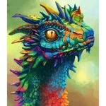 Full Drill - 5D DIY Diamond Painting Kits Cartoon Colorful Mutant - NEEDLEWORK KITS