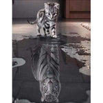 Cat Or Tiger 2- Full Drill Diamond Painting - Special Order 