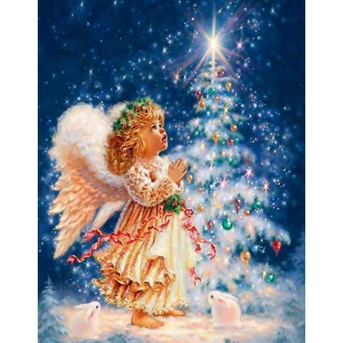 Christmas Angel- Full Drill Diamond Painting - Special Order