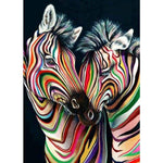 Colourful Zebras - Full Drill Diamond Painting - Special 