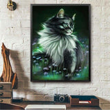 Dream Modern Art Cat Diamond Painting Full VM1089 - 3