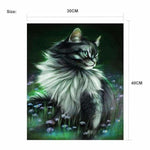 Dream Modern Art Cat Diamond Painting Full VM1089 - 3