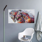 Dream Modern Art Popular Colorful Horse Diamond Painting 