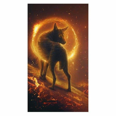 Dream Wolf Picture Full Drill - 5D Diy Diamond Painting Kits