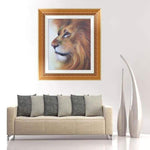 Full Drill - 5D DIY Diamond Painting Kits Cartoon Lion - NEEDLEWORK KITS