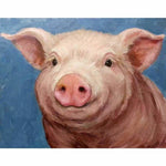 Full Drill - 5D Diamond Painting Kits Cute Pink Pig - 4