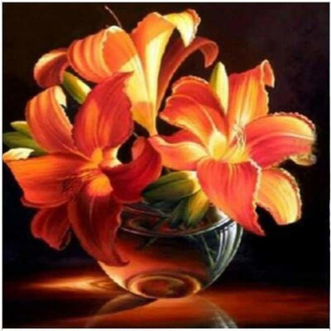 Full Drill - 5D Diamond Painting Kits Fast Delivery Flowers 