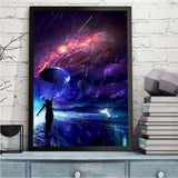 Full Drill - 5D Diamond Painting Kits Super Cool Starry Sky 