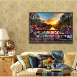 Full Drill - 5D Diamond Painting Kits The Charming Town 