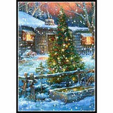 Full Drill - 5D Diamond Painting Kits Winter Christmas Tree 