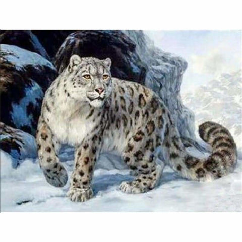 Full Drill - 5D DIY Diamond Painting Kits Animal Leopard 