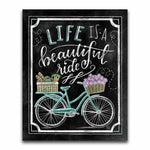 Full Drill - 5D DIY Diamond Painting Kits Blackboard Bicycle