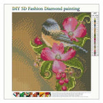 Full Drill - 5D DIY Diamond Painting Kits Cartoon Bird On 