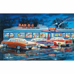 Full Drill - 5D DIY Diamond Painting Kits Cartoon Cars Bar 