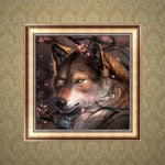 Full Drill - 5D DIY Diamond Painting Kits Cartoon Cool Wolf