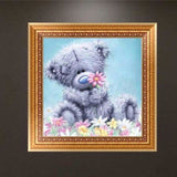 Full Drill - 5D DIY Diamond Painting Kits Cartoon Cute Bear 