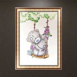 Full Drill - 5D DIY Diamond Painting Kits Cartoon Cute Bear 