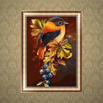 Full Drill - 5D DIY Diamond Painting Kits Cartoon Cute Bird 