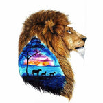 Full Drill - 5D DIY Diamond Painting Kits Cartoon Dream Lion