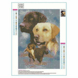 Full Drill - 5D DIY Diamond Painting Kits Cartoon Pet Dogs -