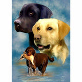 Full Drill - 5D DIY Diamond Painting Kits Cartoon Pet Dogs -