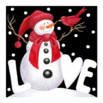 Full Drill - 5D DIY Diamond Painting Kits Cartoon Snowman For Love - NEEDLEWORK KITS