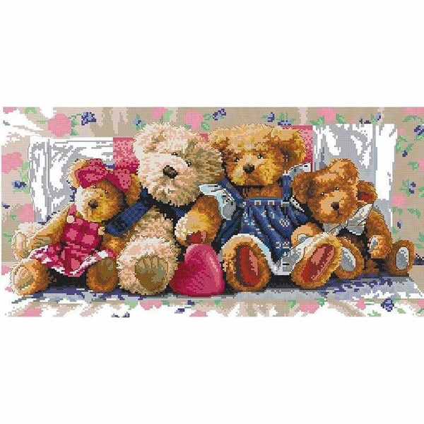 Teddy bear cheap diamond painting