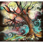 Full Drill - 5D DIY Diamond Painting Kits Cartoon Tree 