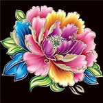 Full Drill - 5D DIY Diamond Painting Kits Colorful Flower