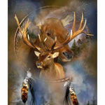 Full Drill - 5D DIY Diamond Painting Kits Dream Catcher Deer