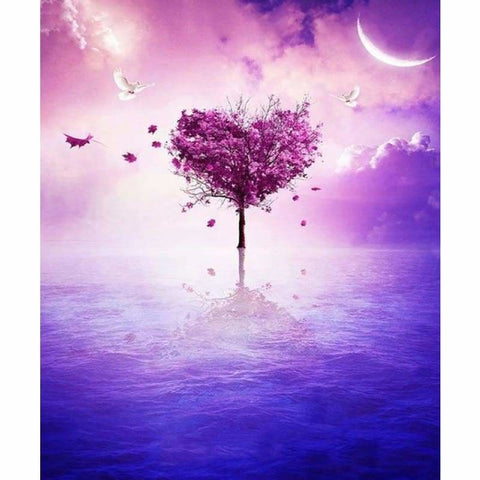 Full Drill - 5D DIY Diamond Painting Kits Dream Loving Tree 