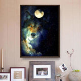 Full Drill - 5D DIY Diamond Painting Kits Dream Wolf Picture