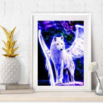 Full Drill - 5D DIY Diamond Painting Kits Fantasy Dream Wolf